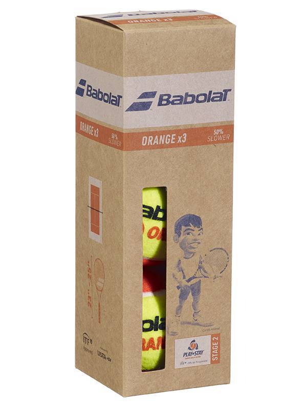 BABOLAT ORANGE X3 - ORANJE/ STAGE 2 (3 ST.)