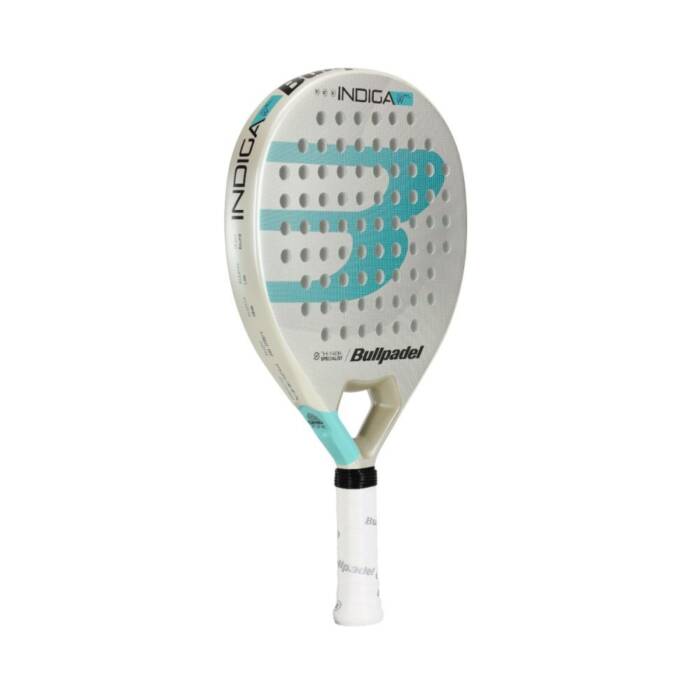 BULLPADEL INDIGA W 25 - WIT/MINTGROEN - Afbeelding 4