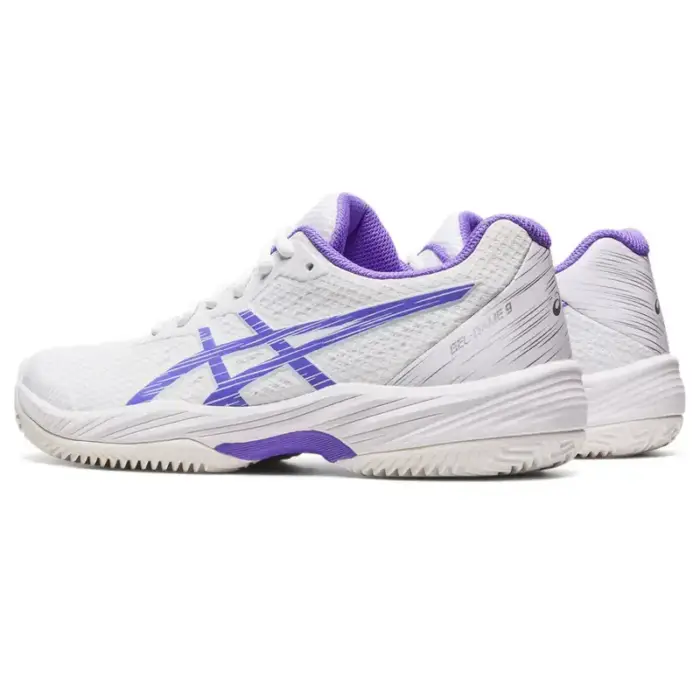 ASICS GEL-GAME 9 CLAY/OC - WHITE/AMETHYST - Afbeelding 6