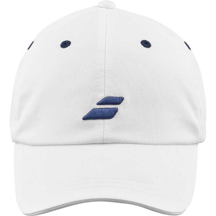 BABOLAT DRIVE COTTON CAP - WIT/BLAUW - Afbeelding 2