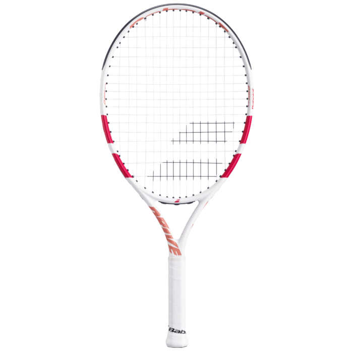 BABOLAT DRIVE JUNIOR 23 - WIT / ROOD - Afbeelding 4