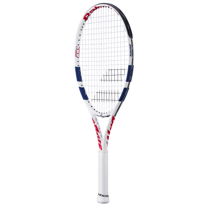 BABOLAT DRIVE JUNIOR 24 - WIT / BLAUW / ROOD - Afbeelding 2