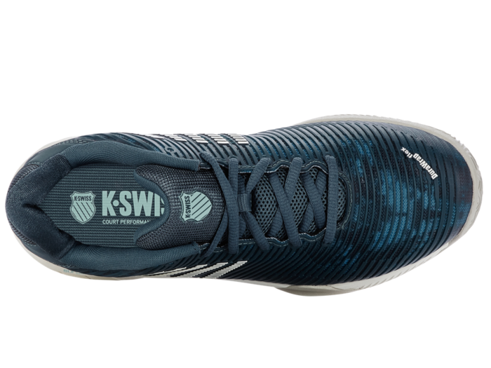 K-SWISS HYPERCOURT EXPRESS 2 HB – INDIAN TEAL/WIT - Afbeelding 2