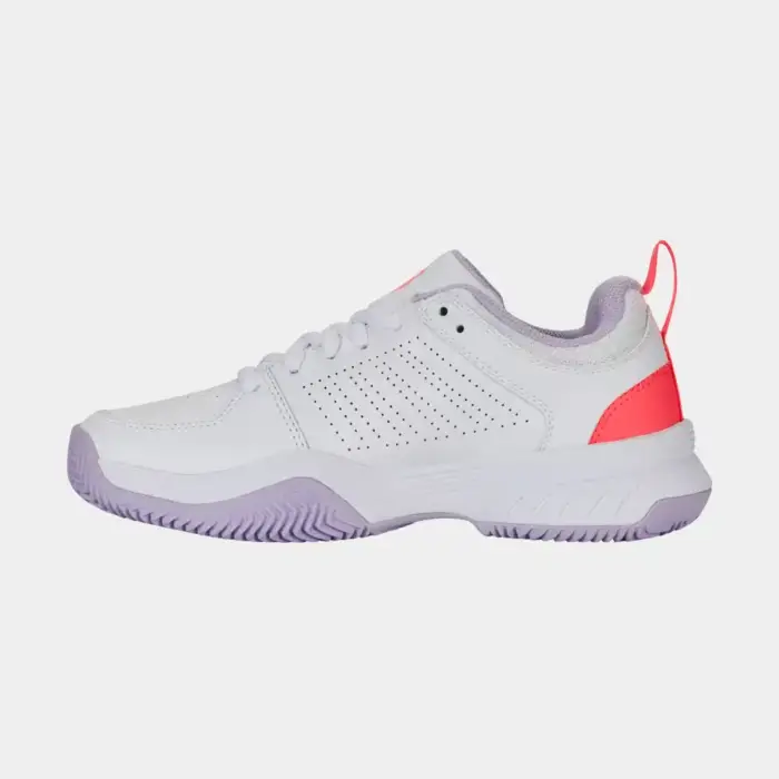 K-SWISS COURT EXPRESS 2 CLAY WHT/ORCHIDPETAL/NBLAZ - Afbeelding 2