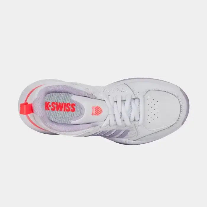 K-SWISS COURT EXPRESS 2 CLAY WHT/ORCHIDPETAL/NBLAZ - Afbeelding 6