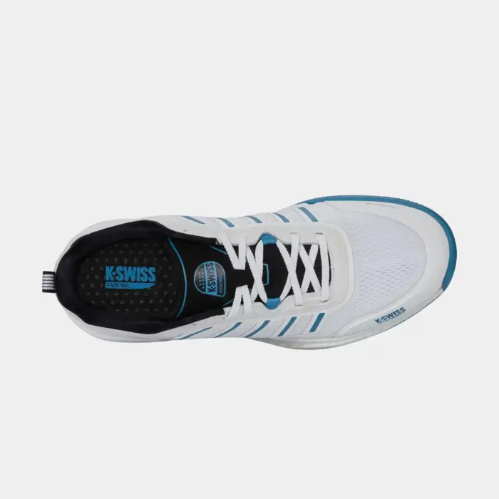 K SWISS ULTRA COURT PADEL - WHITE/BLACK/BLUE MOON - Afbeelding 5