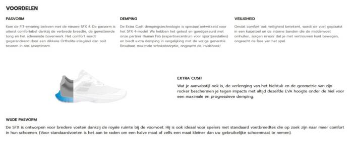 BABOLAT SFX 4 CLAY - DRIVE BLUE - Afbeelding 6