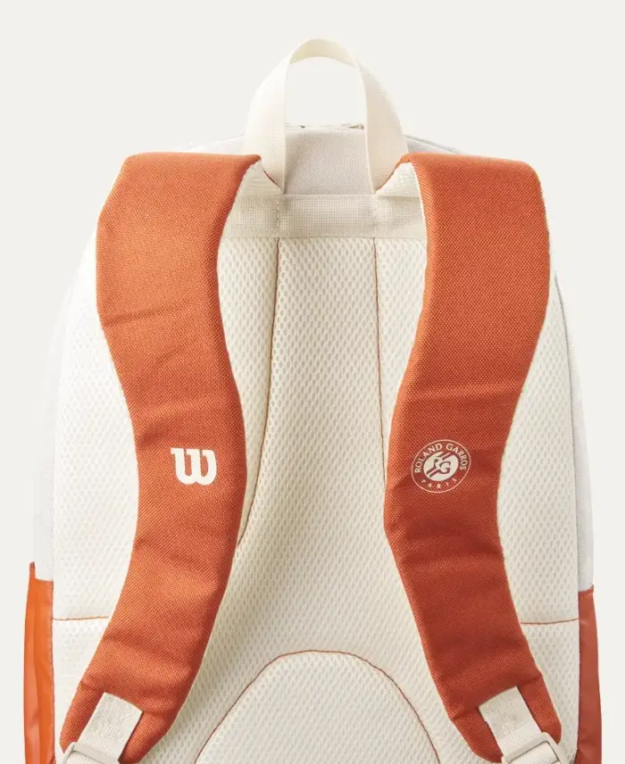 WILSON TEAM BACKPACK ROLAND GARROS - CREAM/CLAY - Afbeelding 6