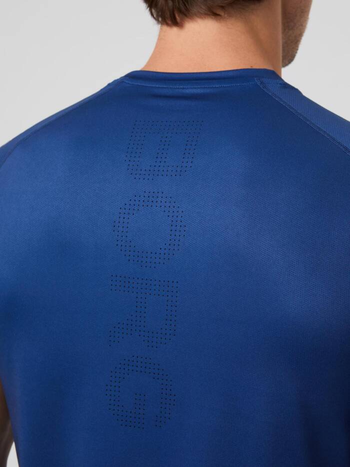 BJÖRN BORG ACE MESH PANEL T-SHIRT - ESTATE BLUE - Afbeelding 2