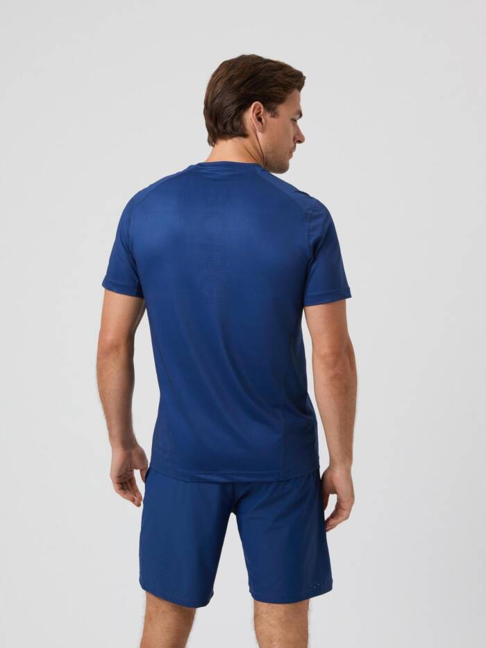 BJÖRN BORG ACE MESH PANEL T-SHIRT - ESTATE BLUE - Afbeelding 4
