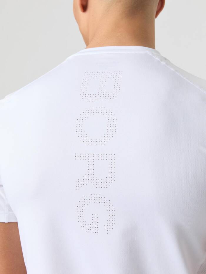BJÖRN BORG ACE MESH PANEL T-SHIRT - WIT - Afbeelding 3