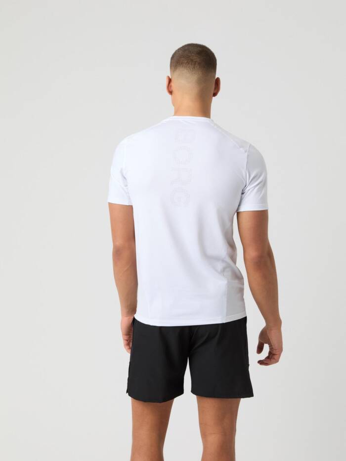 BJÖRN BORG ACE MESH PANEL T-SHIRT - WIT - Afbeelding 4