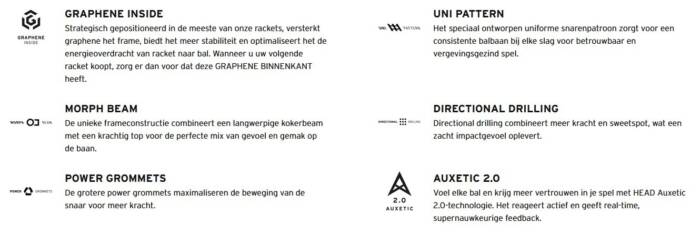 HEAD ARTHUR ASHE COMPETITION - ZILVER / ZWART - Afbeelding 7