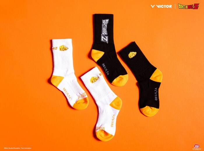 VICTOR X DRAGON BALL Z SOCKS SK509DBZ - ZWART - Afbeelding 4