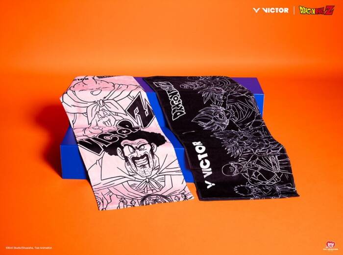 VICTOR X DRAGON BALL Z TOWEL TW510DBZ - ZWART - Afbeelding 2