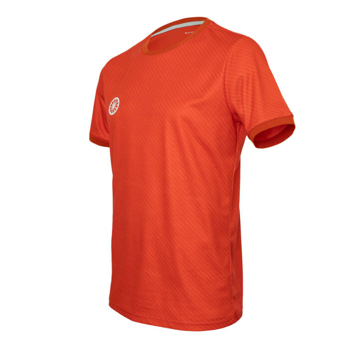 INDIAN MAHARADJA PIQUE PRINTED TEE – SUNSET ORANGE - Afbeelding 2