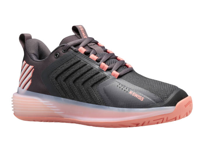 K-SWISS ULTRASHOT 3 - ZWART / PEACH - Afbeelding 7