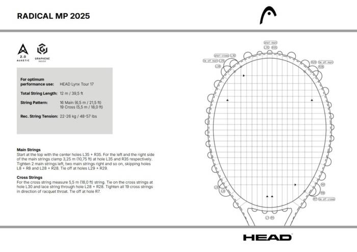 HEAD RADICAL MP 2025 - SOLAR ORANGE - Afbeelding 9