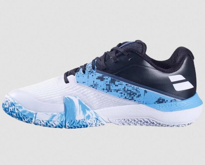 BABOLAT MOVEA 2 PADEL - WIT/CYAN BLUE - Afbeelding 3