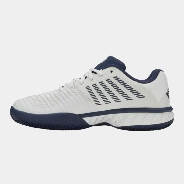 K-SWISS EXPRESS LIGHT 3 CLAY - WIT/NAVAL ACADEMY - Afbeelding 3