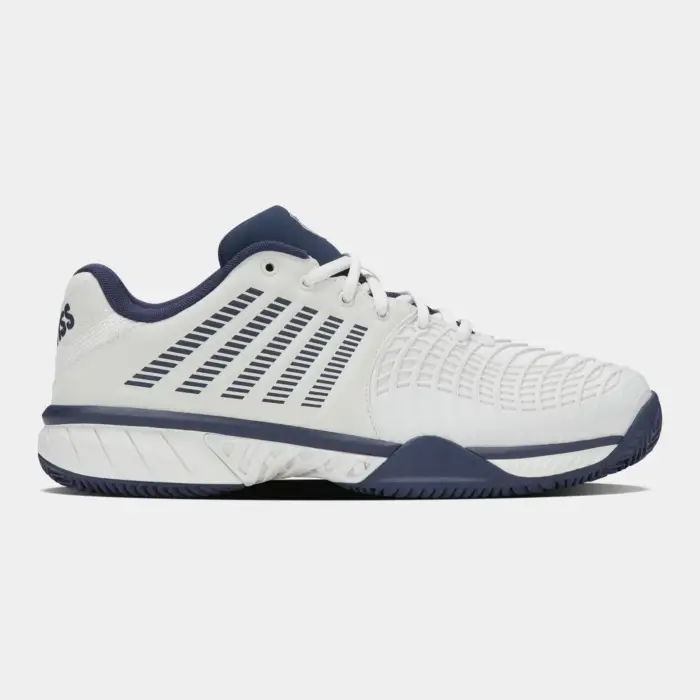 K-SWISS EXPRESS LIGHT 3 CLAY - WIT/NAVAL ACADEMY - Afbeelding 7