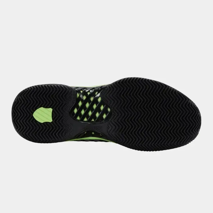 K-SWISS EXPRESS LIGHT 3 CLAY - ZWART/NEON GREEN - Afbeelding 2