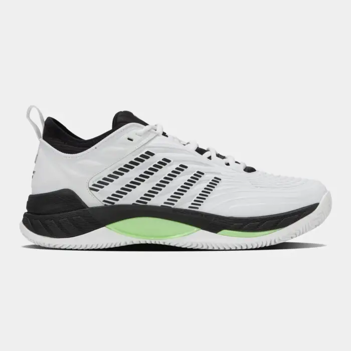 K-SWISS HYPERCOURT SUPREME 2 CLAY - WIT/ZWART/NEON - Afbeelding 6