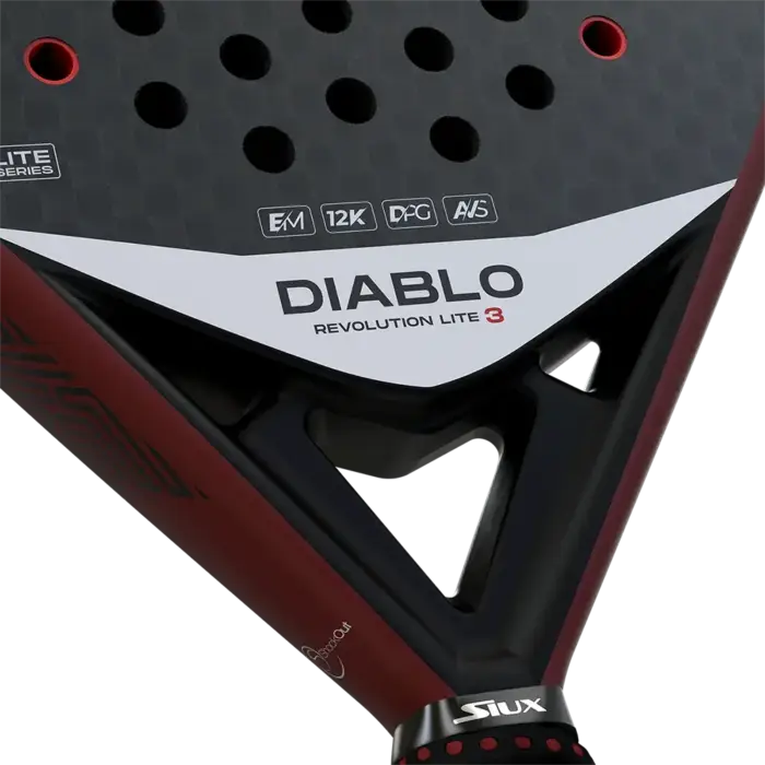 SIUX DIABLO REVOLUTION LITE 3 - ZWART/ROOD - Afbeelding 2