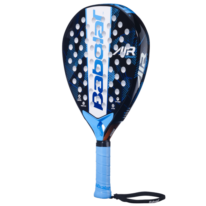 BABOLAT AIR ORIGIN - BLAUW/WIT/ZWART - Afbeelding 5