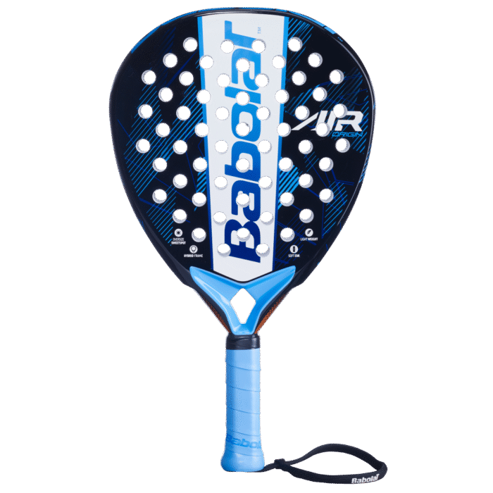 BABOLAT AIR ORIGIN - BLAUW/WIT/ZWART - Afbeelding 6