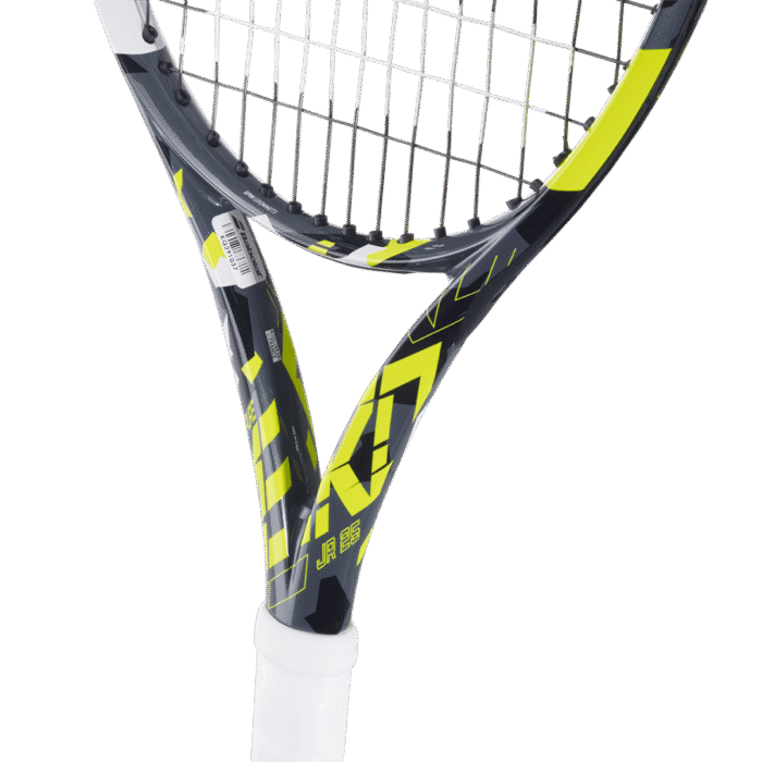 BABOLAT PURE AERO JR 25 - GRIJS/GEEL/WIT - Afbeelding 2