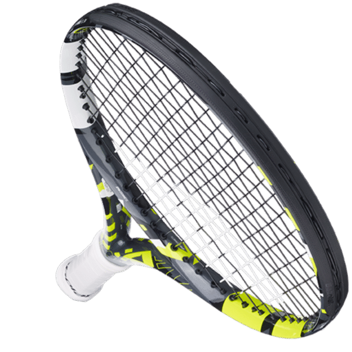 BABOLAT PURE AERO JR 25 - GRIJS/GEEL/WIT - Afbeelding 3