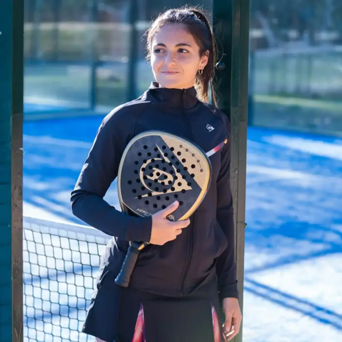 DUNLOP AEROSTAR PRO - PADELRACKET - ZWART/GOUD - Afbeelding 5