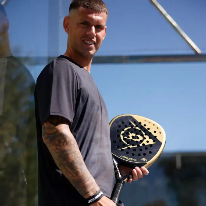 DUNLOP AEROSTAR PRO - PADELRACKET - ZWART/GOUD - Afbeelding 3
