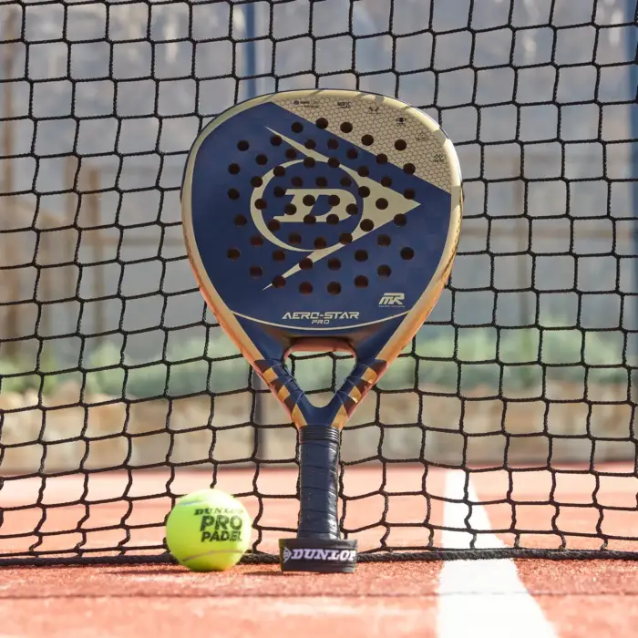 DUNLOP AEROSTAR PRO - PADELRACKET - ZWART/GOUD - Afbeelding 4