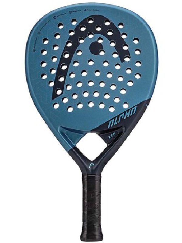 HEAD GRAPHENE 360+ ALPHA XTR PADEL - BLAUW/ZWART