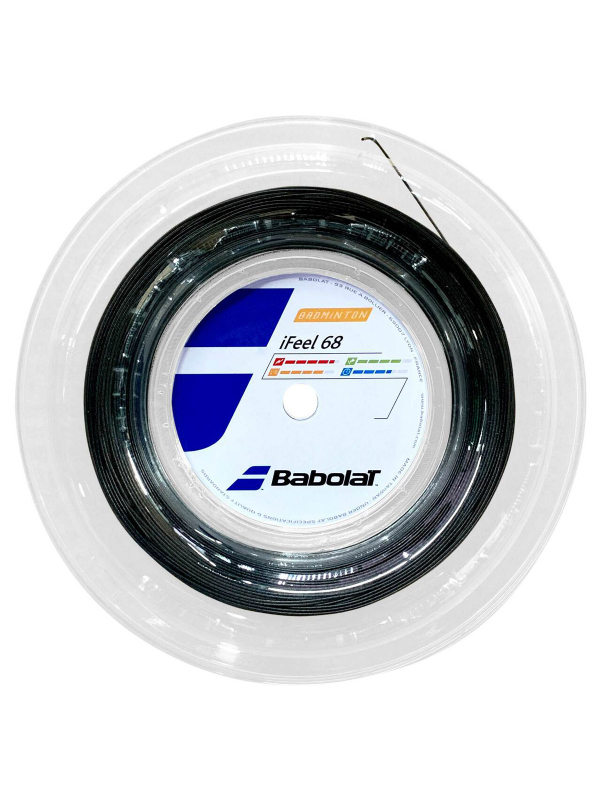BABOLAT I FEEL 68 - ZWART - SET 10M