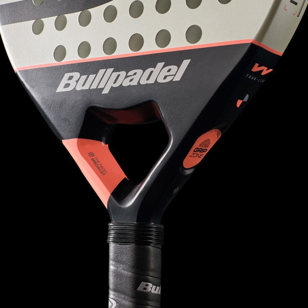 BULLPADEL INDIGA W 26 - WIT / ZWART / ORANJE - Afbeelding 7