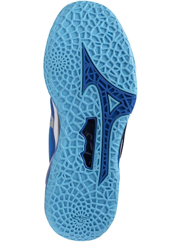 MIZUNO WAVE STEALTH NEO 2 - BLAUW/WIT - Afbeelding 2