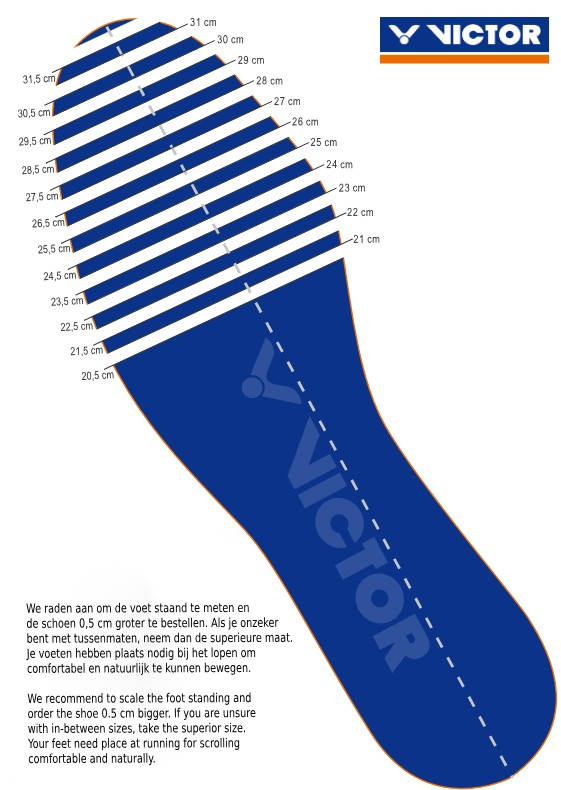 VICTOR A610III AB - WIT/BLAUW - Afbeelding 6