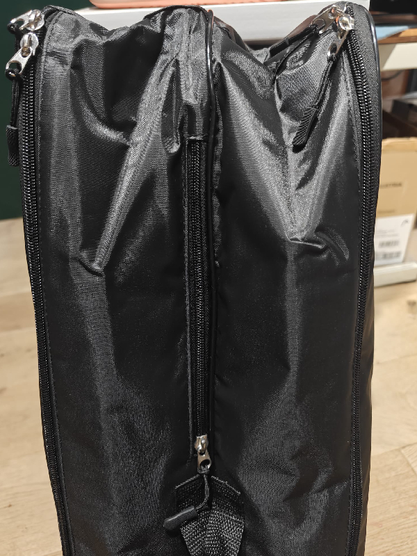 VICTOR DOUBLEBAG VIC190306 - ZWART/WIT - Afbeelding 2