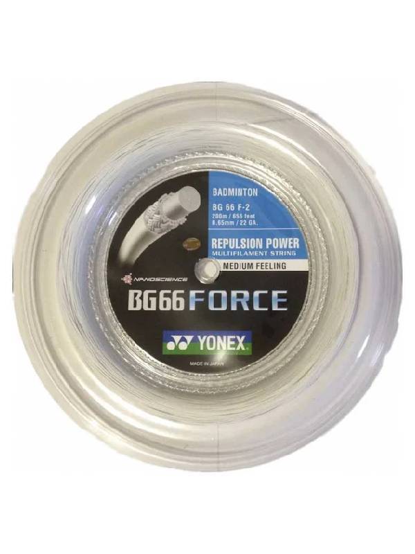 YONEX BG 66 FORCE - WIT - SET 10M