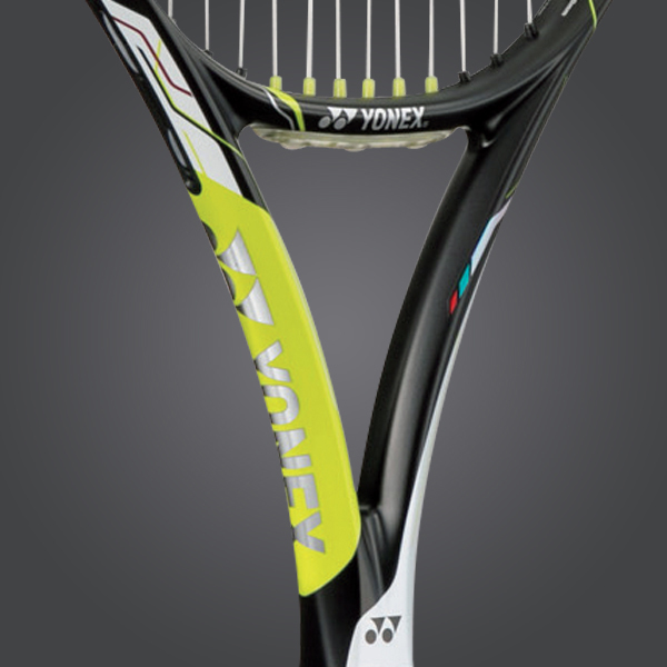 YONEX EZONE AI 100 - ZWART/LIME (Testracket) - Afbeelding 2