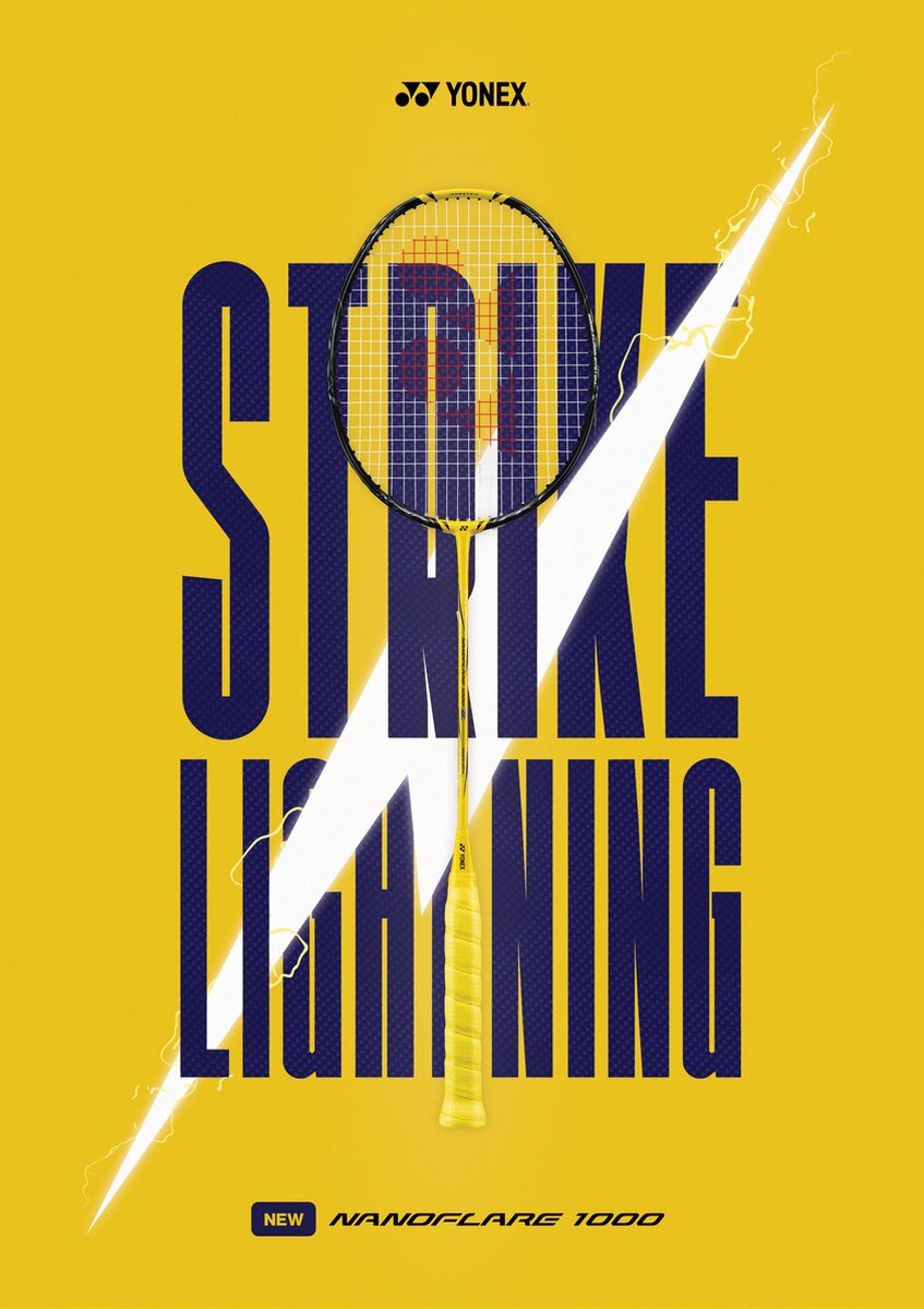 YONEX NANOFLARE 1000 GAME - GEEL/ZWART - Afbeelding 9