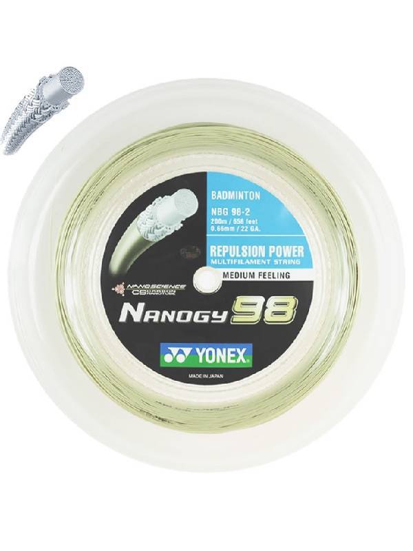 YONEX NANOGY 98 - COSMIC GOLD - SET 10M