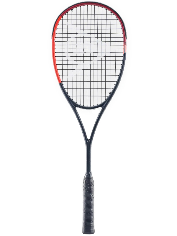 DUNLOP CX125 - SQUASHRACKET - ZWART/ROOD