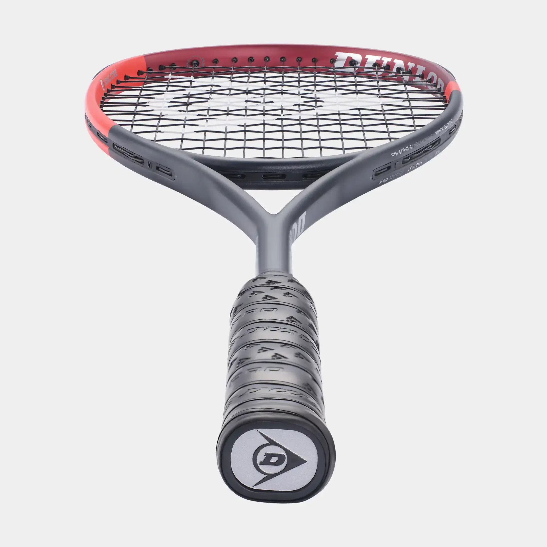 DUNLOP CX125 - SQUASHRACKET - ZWART/ROOD - Afbeelding 2