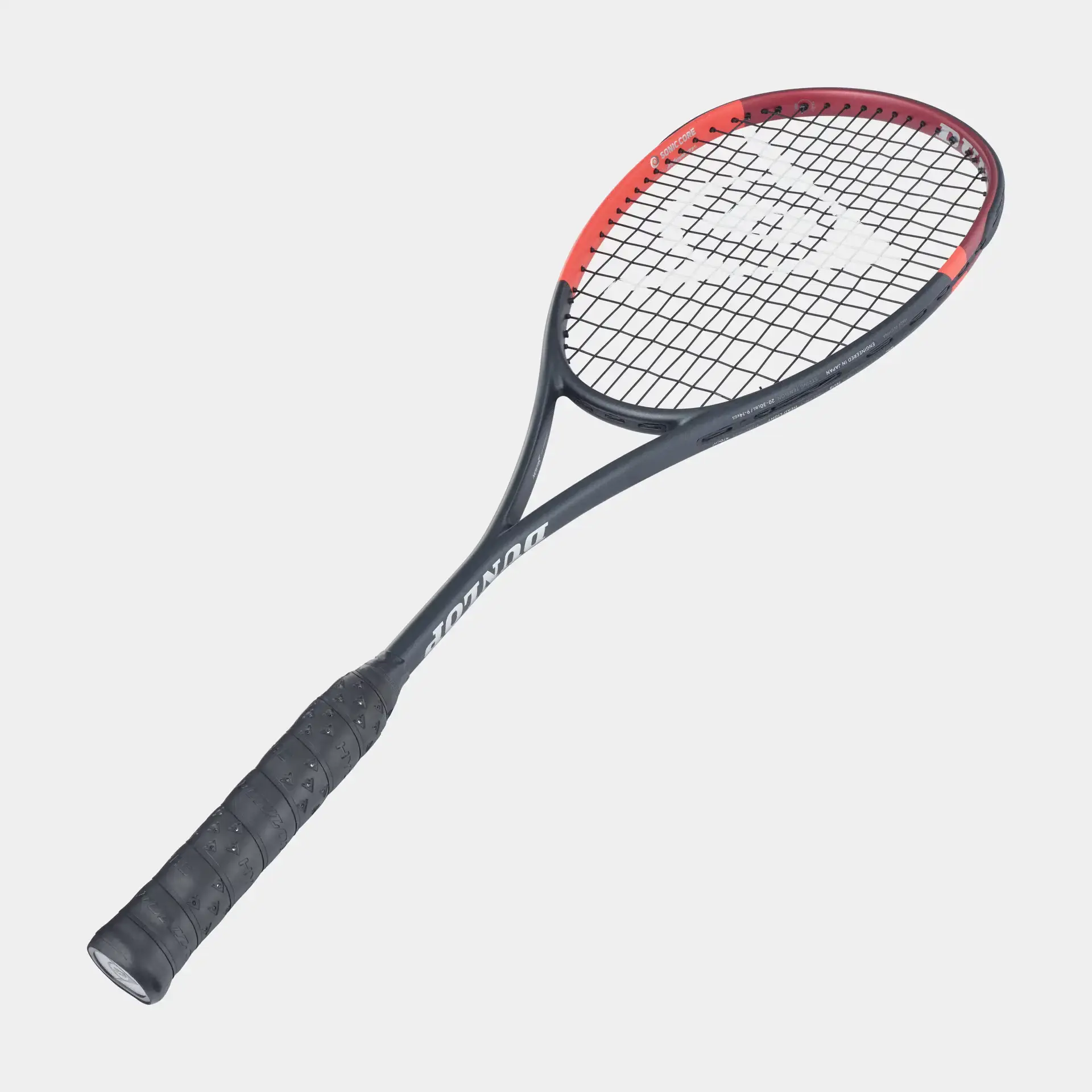 DUNLOP CX125 - SQUASHRACKET - ZWART/ROOD - Afbeelding 5