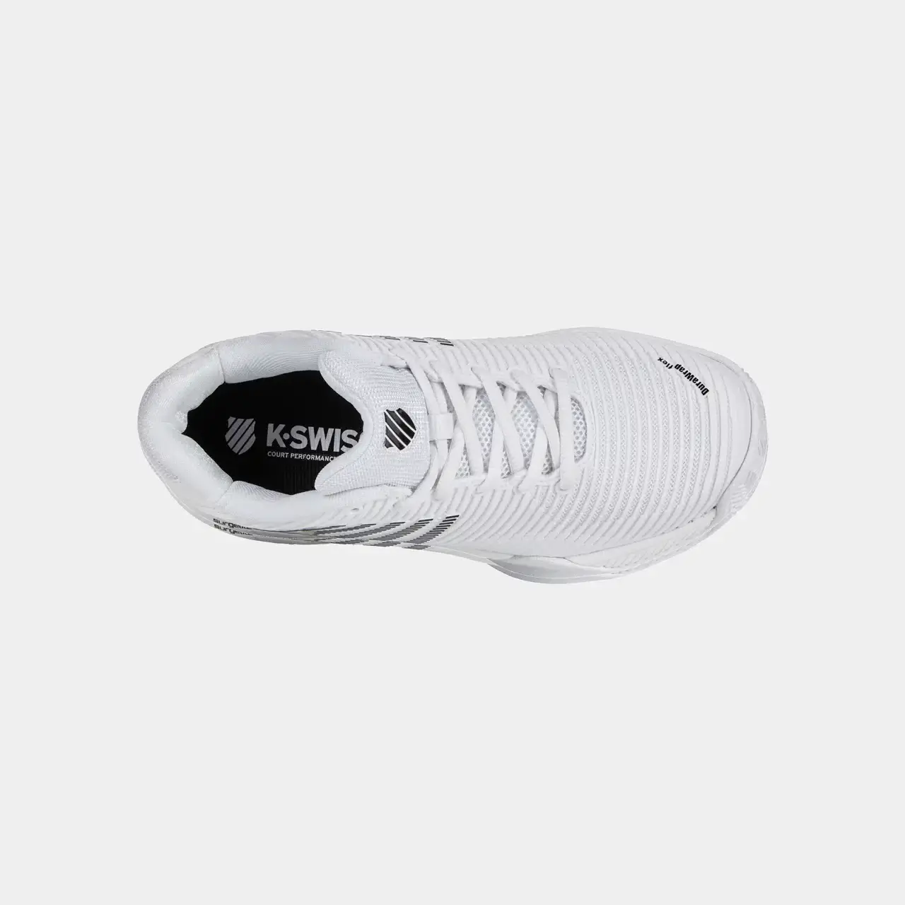 K-SWISS HYPERCOURT EXPRESS 2 CLAY WHITE/BLACK - Afbeelding 4