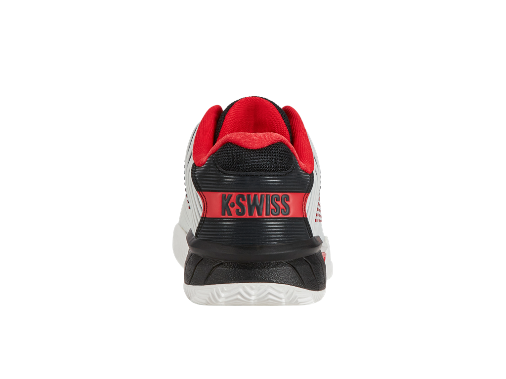 K-SWISS HYPERCOURT EXPRESS 2 HB - WIT/ZWART/ROOD - Afbeelding 3